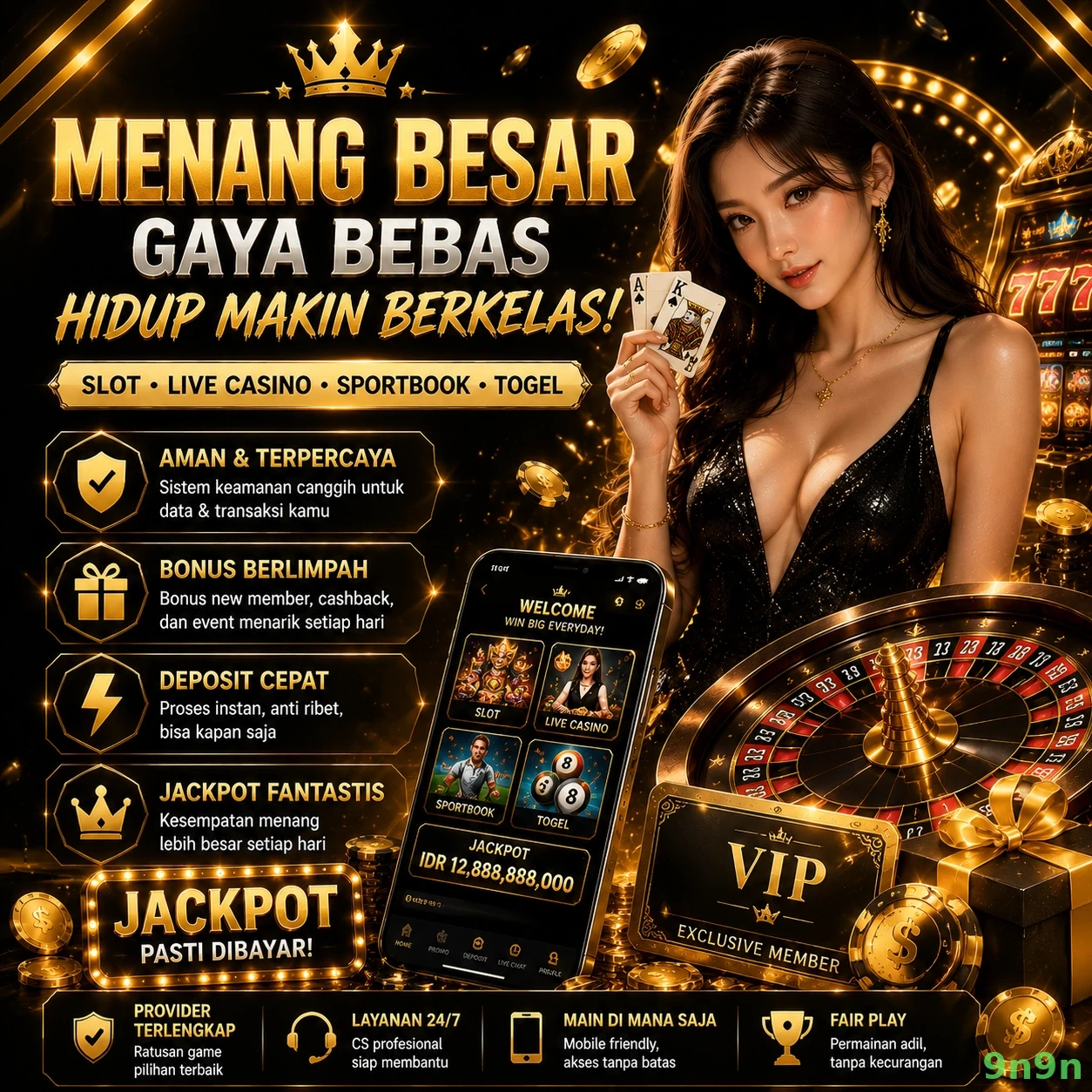 Cara Mendaftar dan Verifikasi Akun di 9n9n